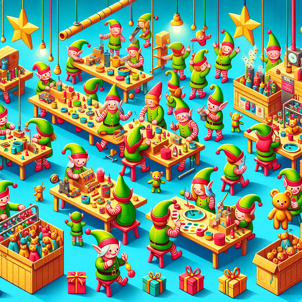 Elves in a Toy Factory